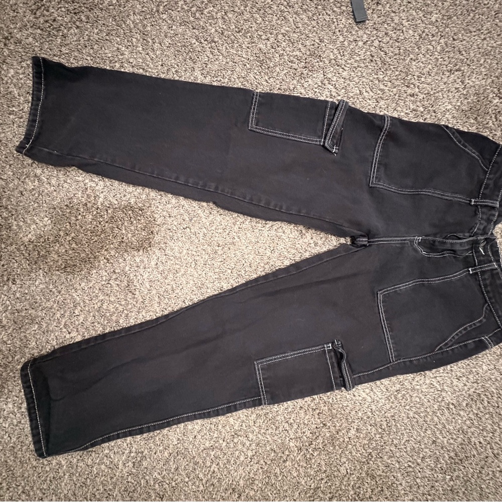 NFINITY Men's Black Relaxed Jeans